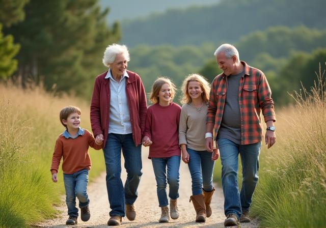 Randonnée famille et séniors