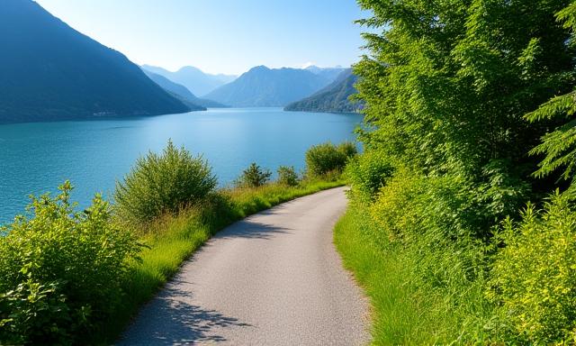 Sentier panoramique lac d'Annecy